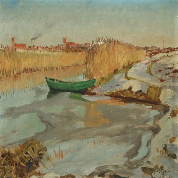 Winter 1921 At Naestved - view 1