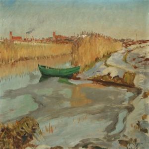 Winter 1921 At Naestved by Mogens Ege