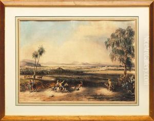 Vista De La Ciudad De Mexico by Daniel Thomas Egerton