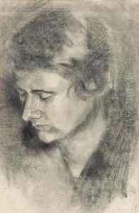 Bildnis Einer Frau by Jean, Hans Egger
