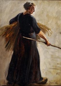 Contadina by Albin Egger-Lienz