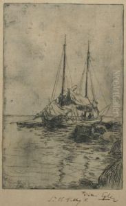 Segelboot by Willy Egler