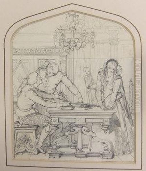 "tartuffe At Supper" - view 1