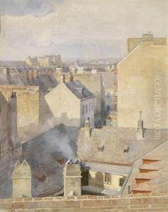 Blick Aus Dem Atelier In Der Klagbaumgasse
