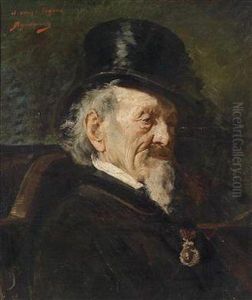 A Societygentleman With Medals