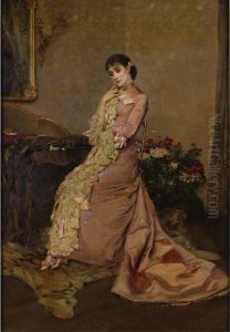 Spanish Beauty by Rogelio Egusquiza Y Barrena