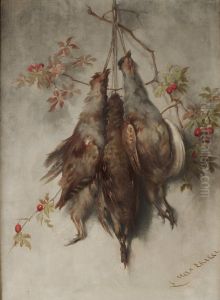 Stilleben Med Faglar by Louis Max Ehlrer