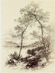Autograph Etchings By American Artists by John Whetten Ehninger