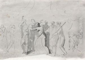 Antik Figurscen by Carl August Ehrensvard