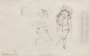 Mansfigur I Svenska Drakten by Carl August Ehrensvard