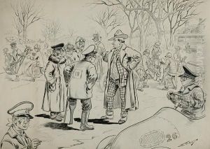 Before The Road Race by Samuel D Ehrhart