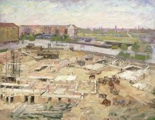 Berliner Baustelle. - view 1