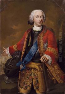 Ritratto Di Karl 1 Duca Dibrunswick-wolfenbuttel (1713-1780) by Johann Conrad Eichler