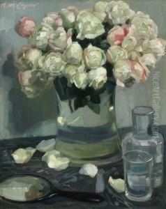 Blumenstilleben. by Reinhold Max Eichler