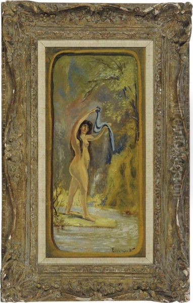 Lady With A Shawl - view 1