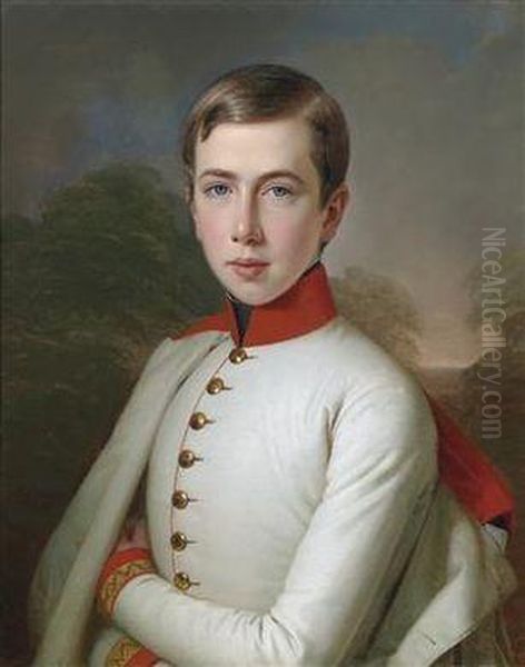 Archduke Karl Ludwig Joseph Maria Of Austria At The Age Of 15 - view 1