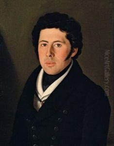 Bildnis Eines Jungen Mannes by Anton Einsle