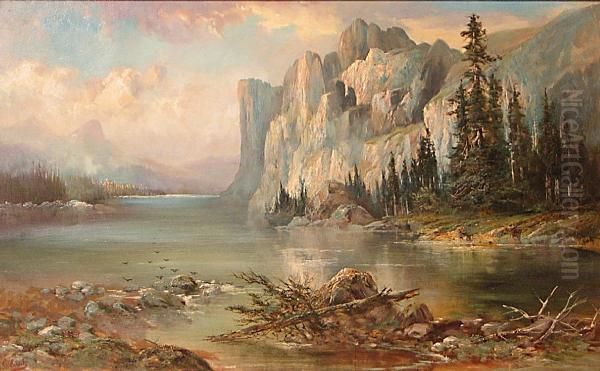 A Canyon River, Thought To Be Madison Canyon,montana - view 1