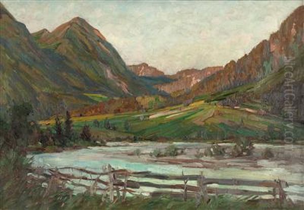 "voralpenlandschaft Mit See - view 1