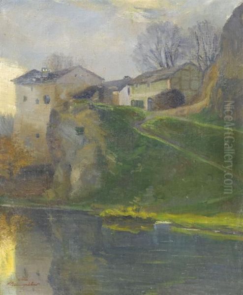 Village By A River. - view 1