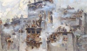 Siege by Ferencz, Franz Eisenhut