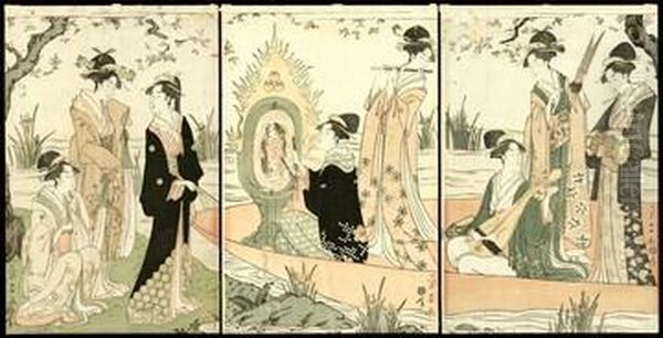 Beauties Playing Instruments - view 1