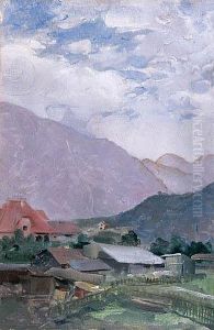 Widok Z Reichenhall by Franciszek, Franz Ejsmond