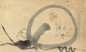 Sealed Hojoe, Hakuin And Ekaku No Sho by Hakuin Ekaku