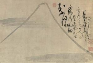 Mount Fuji by Hakuin Ekaku