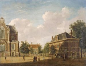 The Westerhal Near The Westerkerk In Amsterdam
