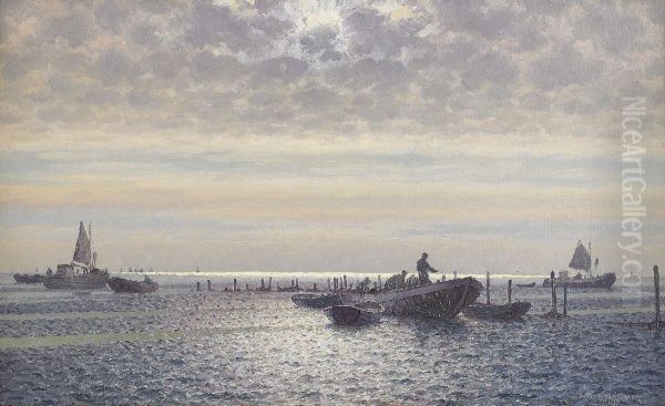 Fiskebatar I Gryning - view 1