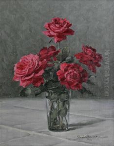 Blomsterstilleben by Emil Ekman