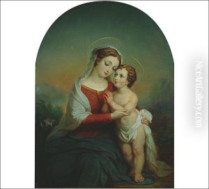 Madonna by Robert Wilhelm Ekman