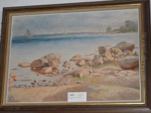 Strandparti by H. Knut Ekwall