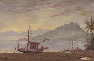 Fisherboats At Dusk