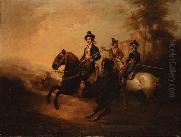 Caballeros; And Caballero In The Field - view 1