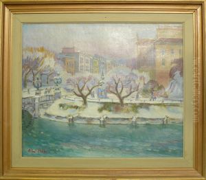 Vinterstad by Albert Eldh