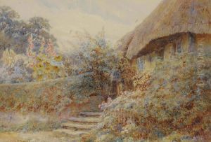 Cottage At Credenhill, Near Hereford by George Samuel Elgood