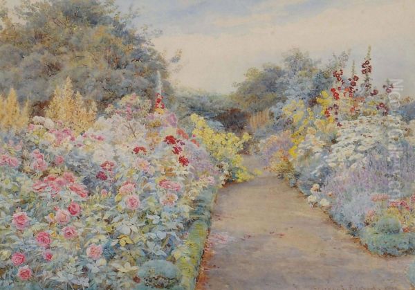 An Herbaceous Border - view 1