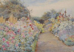 An Herbaceous Border by George Samuel Elgood
