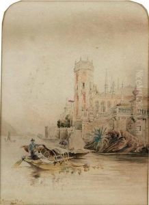 Veduta Di Citta Sul Fiume by Maurice Eliot
