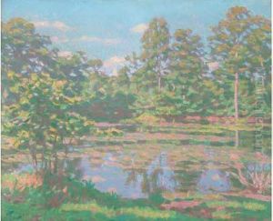 L'etang Borde D'arbres L'etang Borde D'arbres