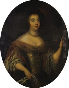 Portrait Of A Lady by Louis Ferdinand (the Elder) Elle