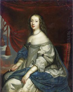 Portrait Of A Lady by Louis, Ferdinand Ii Elle