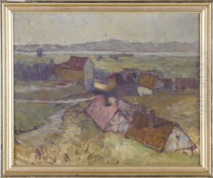 Landschaftliche Skizze by Wilhelm Eller