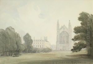 Kings College Chapel And Clare Hall