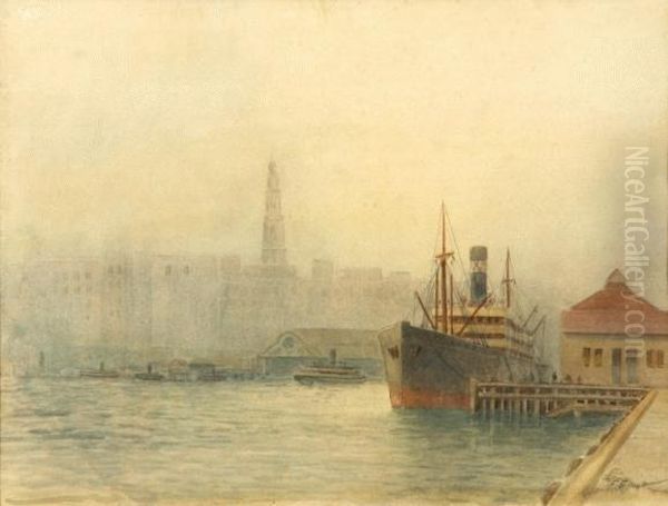 Ship At Port - view 1