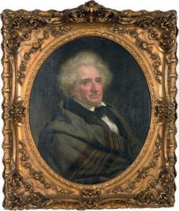 Portrait Of Thomas Loraine Mckenney by Charles Loring Elliott