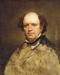 Portrait Of H.w. Hewitt by Charles Loring Elliott