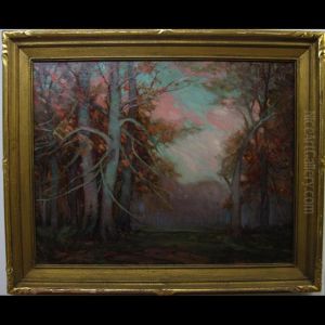 Autumn Woodland Study by Emily Louise Orr Elliott